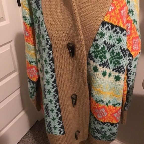 🔥🔥SALE! VERY RARE, ANTHROPOLOGIE, SIZE M/L GREAT CONDITION, WOOL CARDIGAN, 👍 - Picture 14 of 16